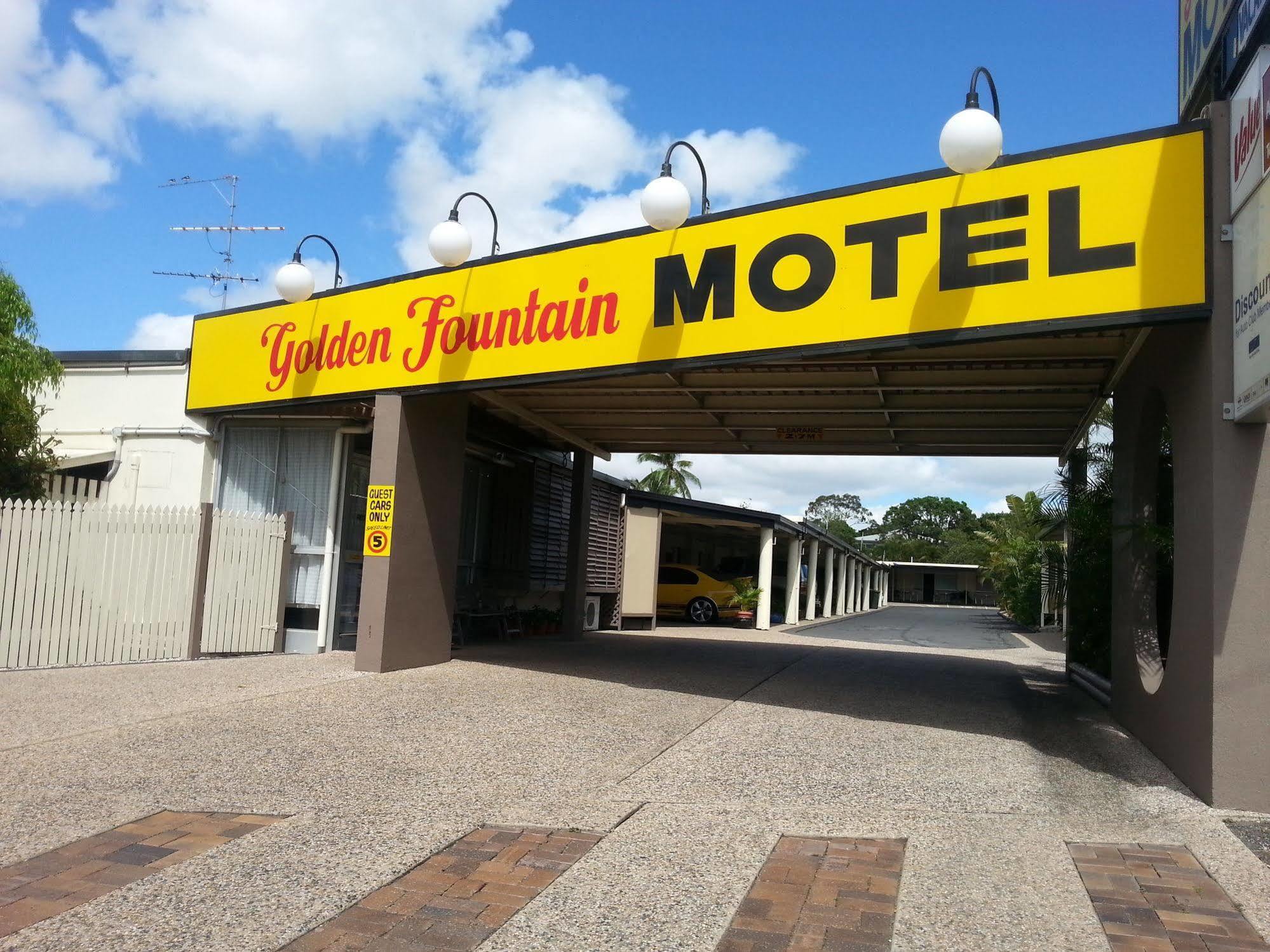 Golden Fountain Motel Rockhampton Exterior foto